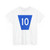 RR 10 jct blue (Canada) (Road Sign) T-Shirt