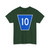 RR 10 jct blue (Canada) (Road Sign) T-Shirt
