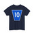 RR 10 jct blue (Canada) (Road Sign) T-Shirt