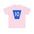 RR 10 jct blue (Canada) (Road Sign) T-Shirt