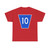 RR 10 jct blue (Canada) (Road Sign) T-Shirt