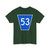 RR 53 jct blue (Canada) (Road Sign) T-Shirt