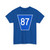 RR 87 jct blue (Canada) (Road Sign) T-Shirt