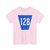 RR 128 jct blue (Canada) (Road Sign) T-Shirt