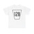 RR 128 jct (Canada) (Road Sign) T-Shirt