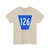 RR 126 jct blue (Canada) (Road Sign) T-Shirt