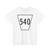 RR 540 jct (Canada) (Road Sign) T-Shirt