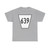 RR 639 jct (Canada) (Road Sign) T-Shirt