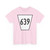 RR 639 jct (Canada) (Road Sign) T-Shirt
