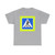 RU road sign 5.19.1 with fluoro board (Russia) (Road Sign) T-Shirt