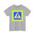 RU road sign 5.19.1 with fluoro board (Russia) (Road Sign) T-Shirt