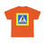 RU road sign 5.19.1 with fluoro board (Russia) (Road Sign) T-Shirt