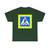 RU road sign 5.19.1 with fluoro board (Russia) (Road Sign) T-Shirt
