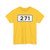 S271-DK (Denmark) (Road Sign) T-Shirt