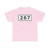 S267-DK (Denmark) (Road Sign) T-Shirt