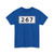 S267-DK (Denmark) (Road Sign) T-Shirt