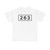S263-DK (Denmark) (Road Sign) T-Shirt