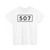 S507-DK (Denmark) (Road Sign) T-Shirt