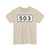 S503-DK (Denmark) (Road Sign) T-Shirt