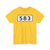 S583-DK (Denmark) (Road Sign) T-Shirt
