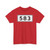 S583-DK (Denmark) (Road Sign) T-Shirt