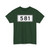 S581-DK (Denmark) (Road Sign) T-Shirt