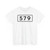 S579-DK (Denmark) (Road Sign) T-Shirt