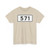 S571-DK (Denmark) (Road Sign) T-Shirt