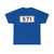 S571-DK (Denmark) (Road Sign) T-Shirt