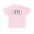 S571-DK (Denmark) (Road Sign) T-Shirt