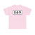 S569-DK (Denmark) (Road Sign) T-Shirt