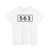 S563-DK (Denmark) (Road Sign) T-Shirt