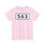 S563-DK (Denmark) (Road Sign) T-Shirt