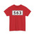 S563-DK (Denmark) (Road Sign) T-Shirt
