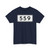S559-DK (Denmark) (Road Sign) T-Shirt