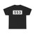 S553-DK (Denmark) (Road Sign) T-Shirt