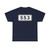 S553-DK (Denmark) (Road Sign) T-Shirt