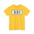 S551-DK (Denmark) (Road Sign) T-Shirt