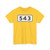 S543-DK (Denmark) (Road Sign) T-Shirt