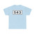 S543-DK (Denmark) (Road Sign) T-Shirt