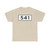 S541-DK (Denmark) (Road Sign) T-Shirt