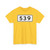 S539-DK (Denmark) (Road Sign) T-Shirt