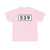 S539-DK (Denmark) (Road Sign) T-Shirt