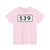 S539-DK (Denmark) (Road Sign) T-Shirt