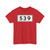 S539-DK (Denmark) (Road Sign) T-Shirt