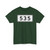 S535-DK (Denmark) (Road Sign) T-Shirt