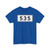 S535-DK (Denmark) (Road Sign) T-Shirt