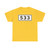 S533-DK (Denmark) (Road Sign) T-Shirt