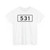 S531-DK (Denmark) (Road Sign) T-Shirt