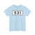 S531-DK (Denmark) (Road Sign) T-Shirt